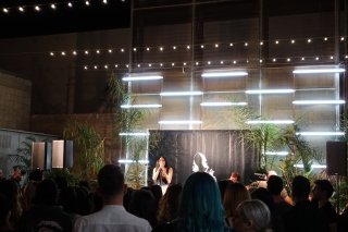 Noah Cyrus performed a special acoustic performance at Space15Twenty to celebrate her "Lonely" collection in Hollywood, CA. 10/19/2019. (Photo: Rachel Ann Cauilan | @rachelcansea)